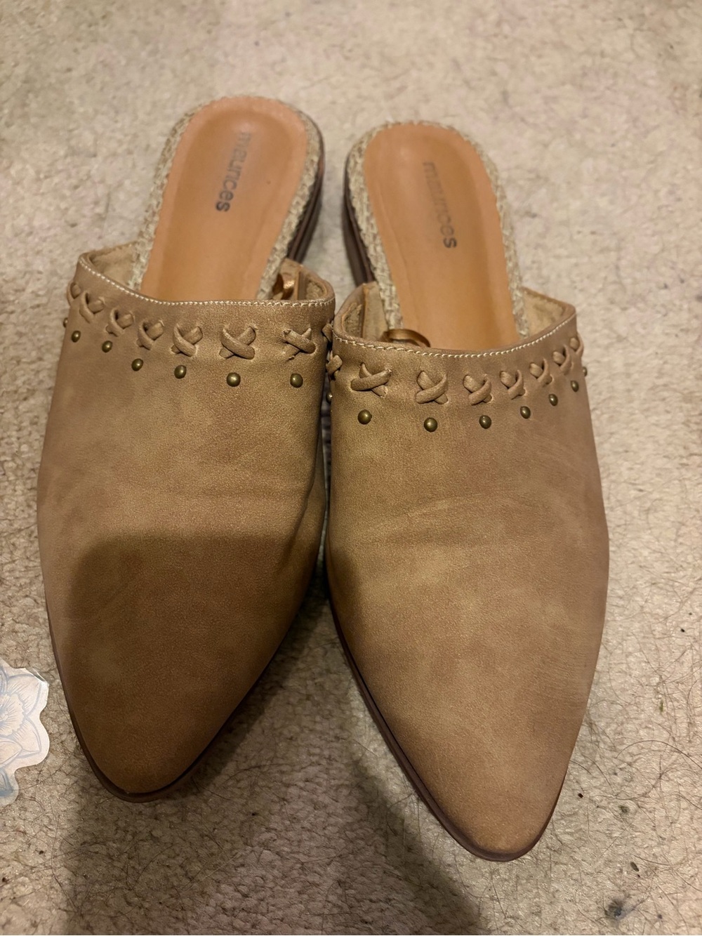 Maurice Tan Slip-On Mule